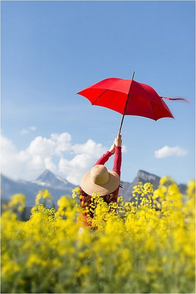 Доброе утро с зонтиком