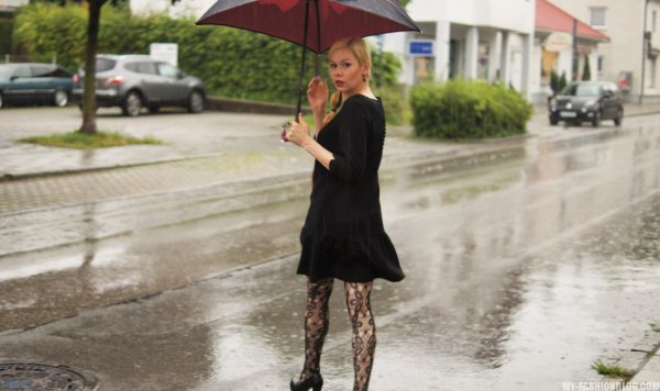 Как одеться летом в дождь