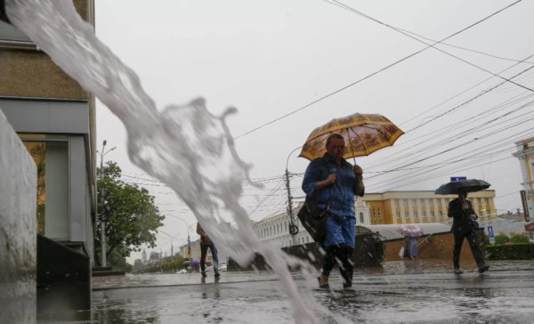 Штормовое предупреждение ливень