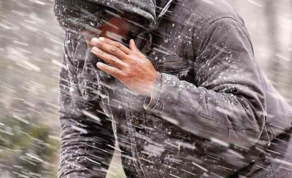 Мокрый снег с дождем