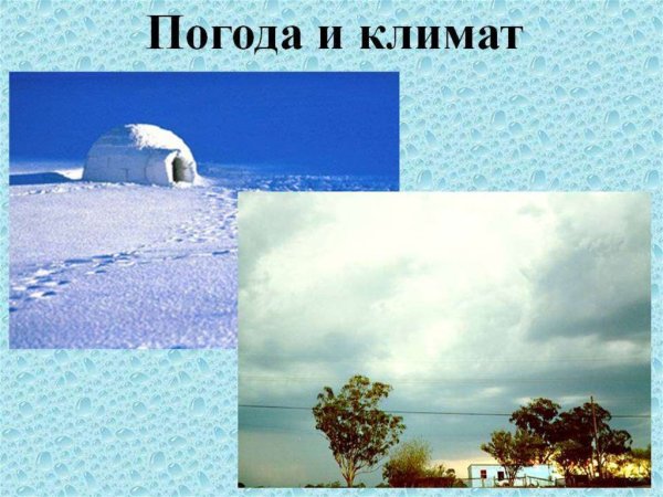 Климат презентация