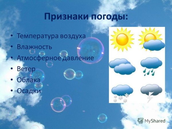 Виды погоды