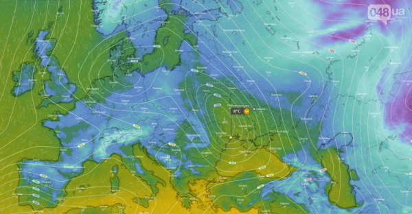 Заставка прогноз погоды