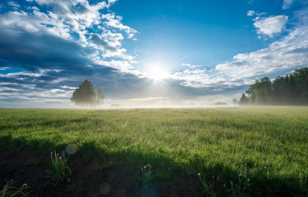 Природа небо солнце