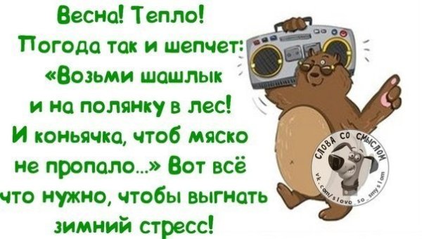 Погода шепчет выпей