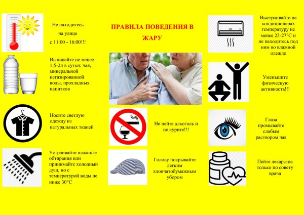 Поведение в жару