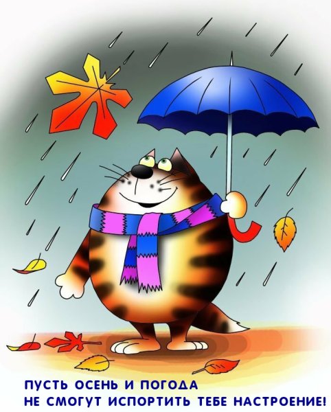 Хорошего настроения в плохую погоду
