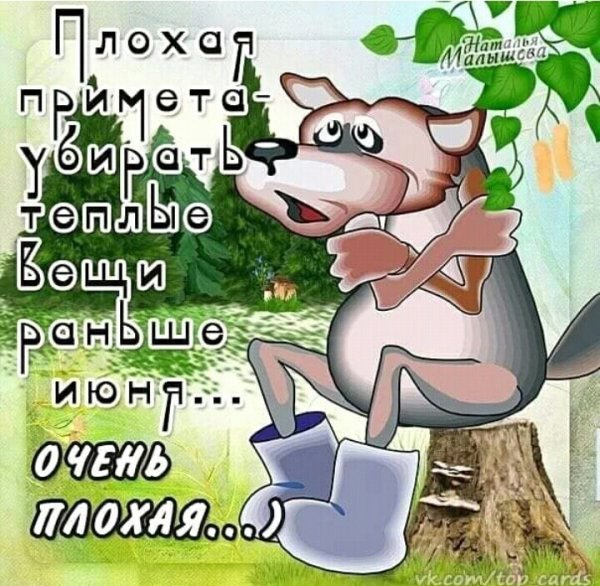 Приколы про Холодное лето