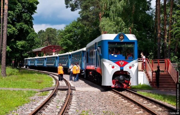 Московская детская железная дорога в Кратово