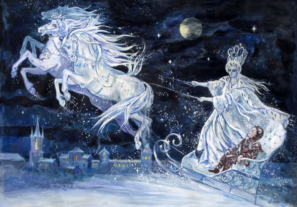 Снежная Королева на тройке