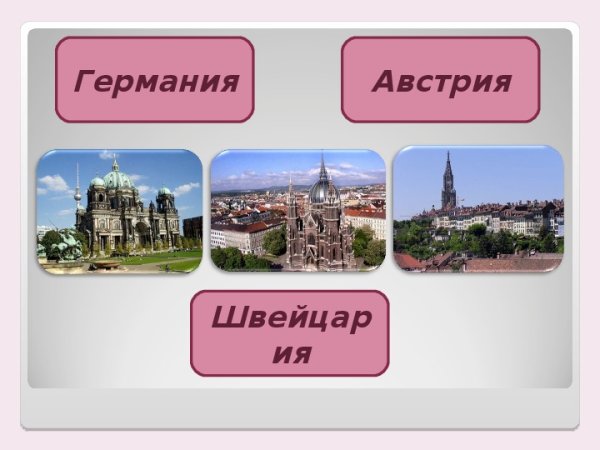 Презентация на тему в центре Европы