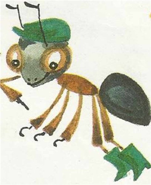 Муравей вопросик из окружающего мира