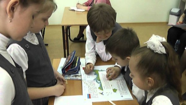 Урок окружающего мира в школе