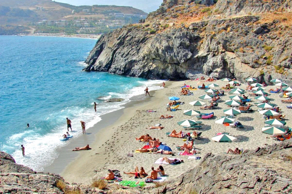 Нудийский пляж Крит