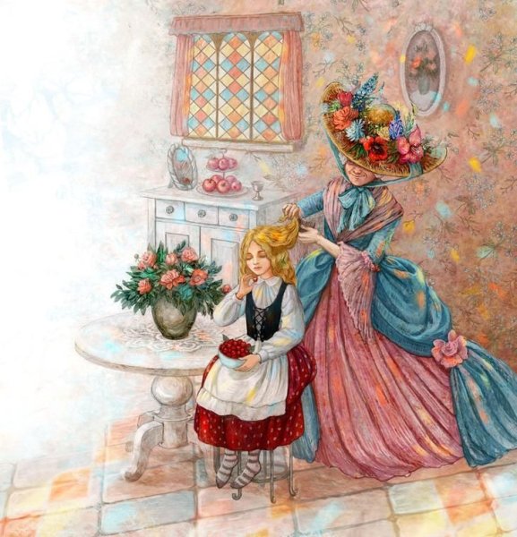 Егоренкова Галина иллюстрации Снежная Королева