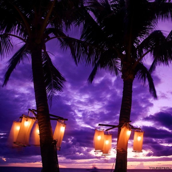 Ночной пляж