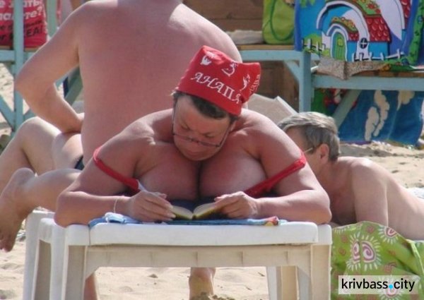 Смешное на пляже