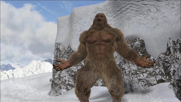 Йети в Гималаях