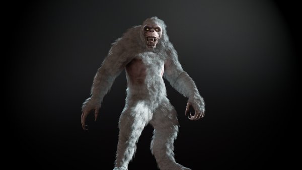 Монстр Bigfoot снежный человек