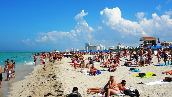Пляж Майами Бич