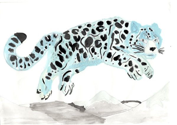 Берегите животных снежный Барс