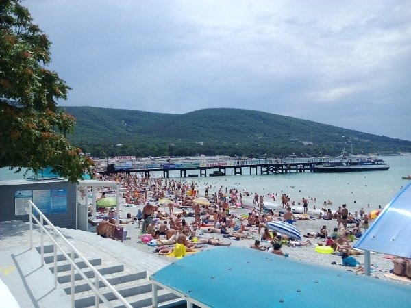 Пляж Кировец Кабардинка