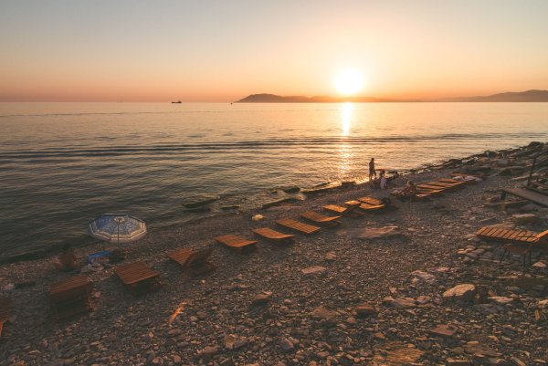 Черное море Кабардинка пляж