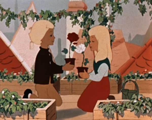 Снежная Королева мультфильм 1957