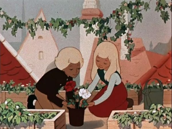 Советский мультфильм Снежная Королева 1957