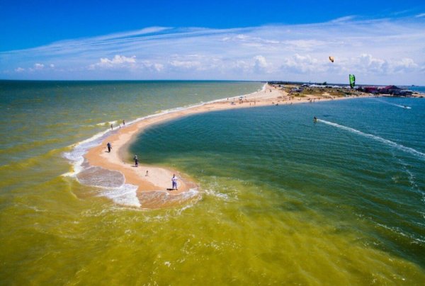 Коса долгая Азовское море