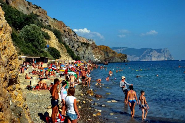 Коктебель нудийский пляж 2020