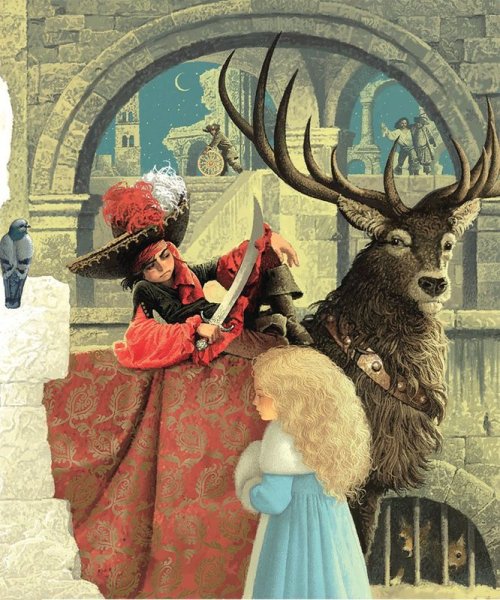 Снежная Королева Герда и разбойница