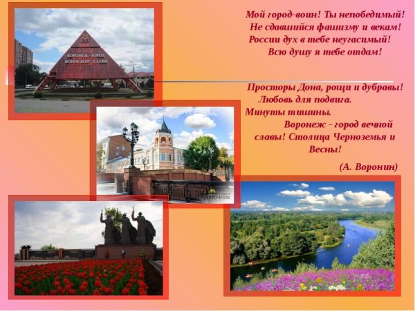 Моя малая Родина Воронеж