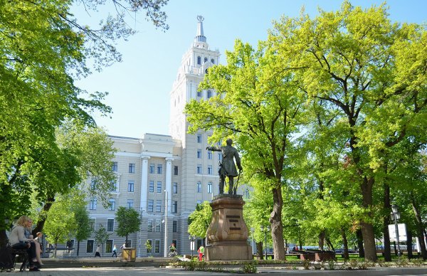 Памятники природы Воронежской области Петровский сквер