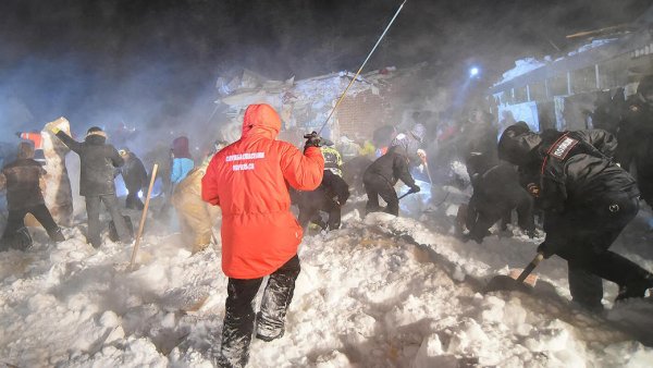 Трагедия в Норильске сход лавины