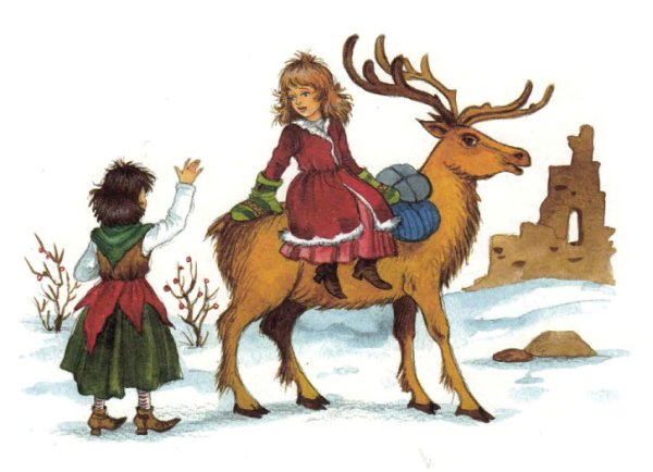 Снежная Королева сказка маленькая разбойница