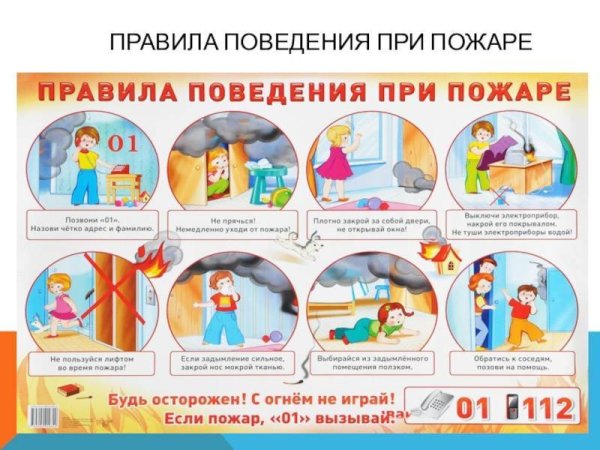 Правила поведения приподаре