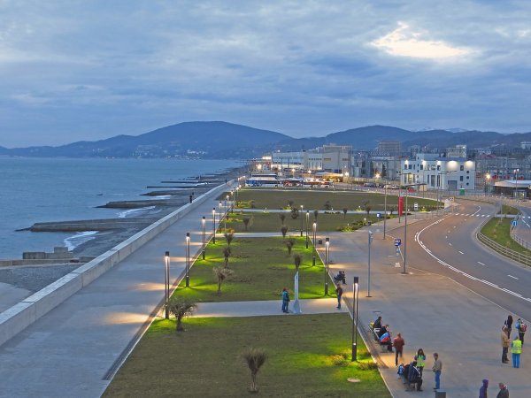 Адлерская набережная Адлер