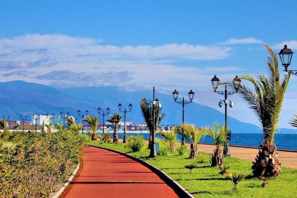 Олимпийский парк Сочи набережная