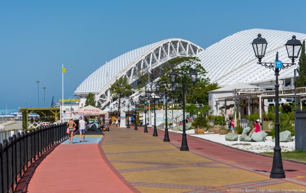 Набережная Адлер Олимпийский парк