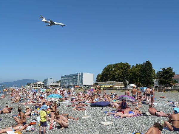 Пляж огонек 3 Адлер