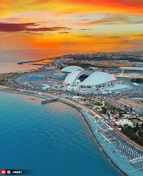 Имеретинская набережная в Адлере