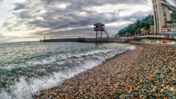 Мыс Видный Хоста набережная