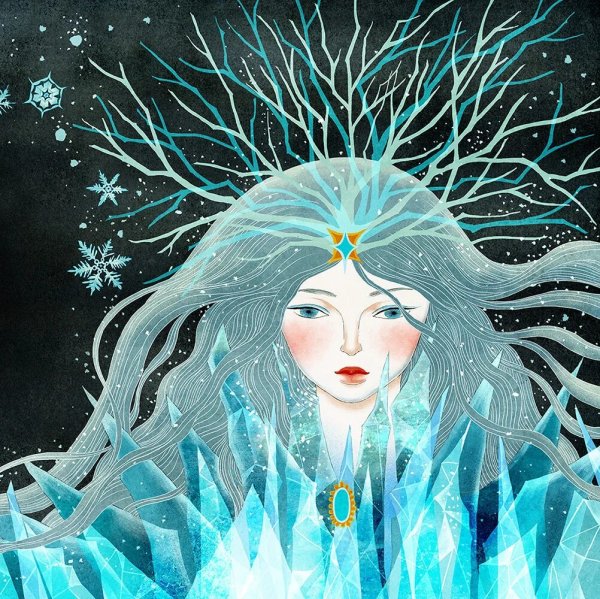 Снежная Королева рисунок