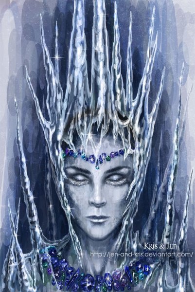 Снежная Королева рисунок