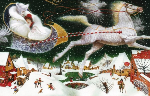 Владислав Ерко иллюстрации Снежная Королева