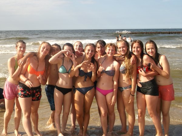 Летний лагерь пляж