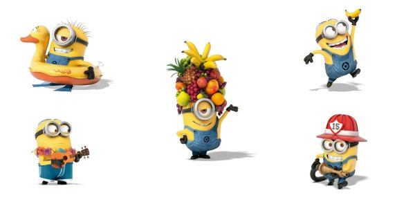 Миньоны в разных стилях