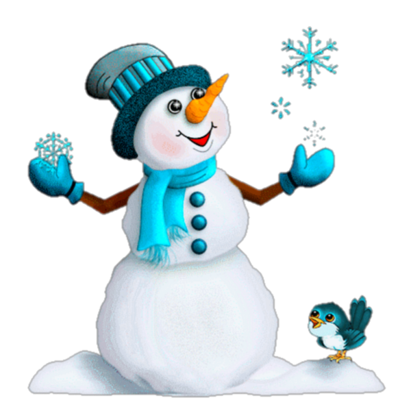 Мультяшные Снеговики