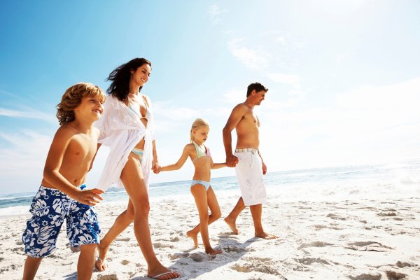 Семейный пляж